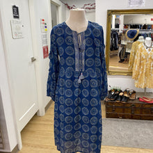 Load image into Gallery viewer, Johnny Was lined cotton dress S

