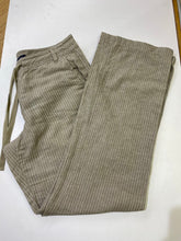 Load image into Gallery viewer, Lands End striped linen pants 8
