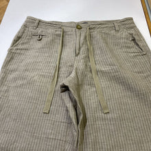 Load image into Gallery viewer, Lands End striped linen pants 8
