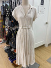 Miou Muse linen/blend dress NWT M