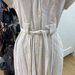 Miou Muse linen/blend dress NWT M