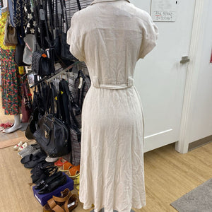 Miou Muse linen/blend dress NWT M