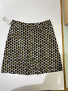 Kazak A-line fish print skirt M