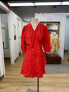 Gap eyelet wrap dress XL
