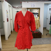 Load image into Gallery viewer, Gap eyelet wrap dress XL
