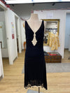 Max Studio knit silk dress S