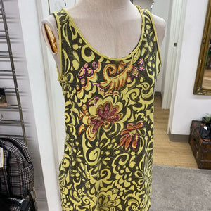 Animapop sequin detail top NWT S