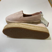 Load image into Gallery viewer, Tommy Hilfiger suede platform espadrilles NWT 7.5
