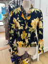 St. John sport ruffle blazer M