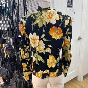 St. John sport ruffle blazer M