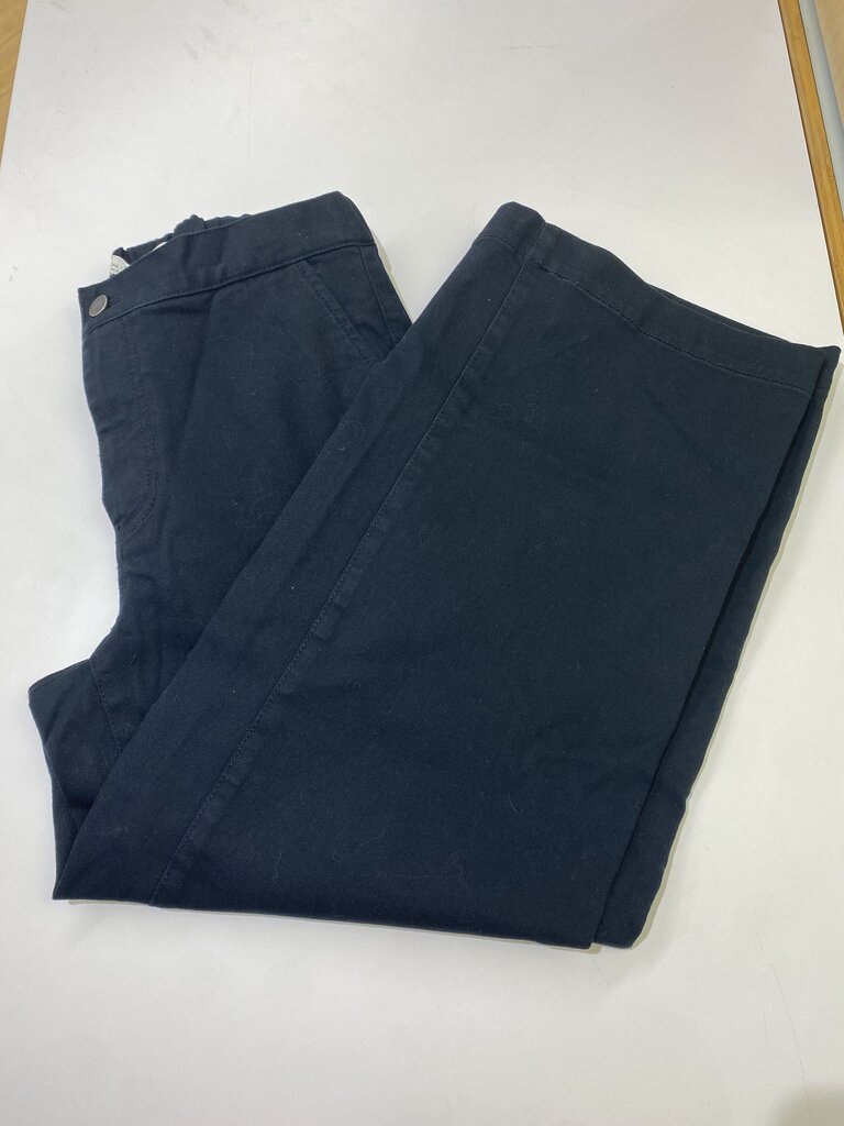 Oak & Fort wide leg chinos M NWT