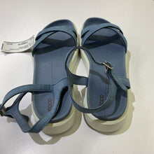 Load image into Gallery viewer, Ecco suede sandals 38
