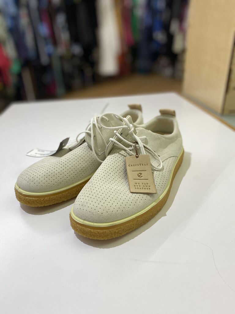 Ecco perforated suede sneakers 39