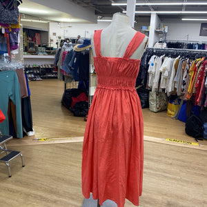 Gap smocked maxi dress XS