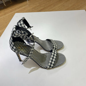 Mix No. 6 gingham heel sandals 8.5