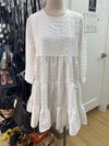 Zara tiered dress L