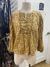 J Crew floral top S