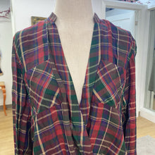 Load image into Gallery viewer, Lauren Ralph Lauren plaid top M
