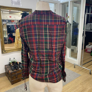 Lauren Ralph Lauren plaid top M