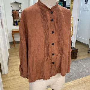 Maiwa linen top S