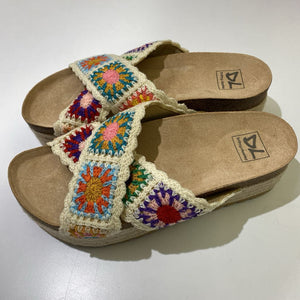 Dirty Laundry platform espadrille sandals 8.5