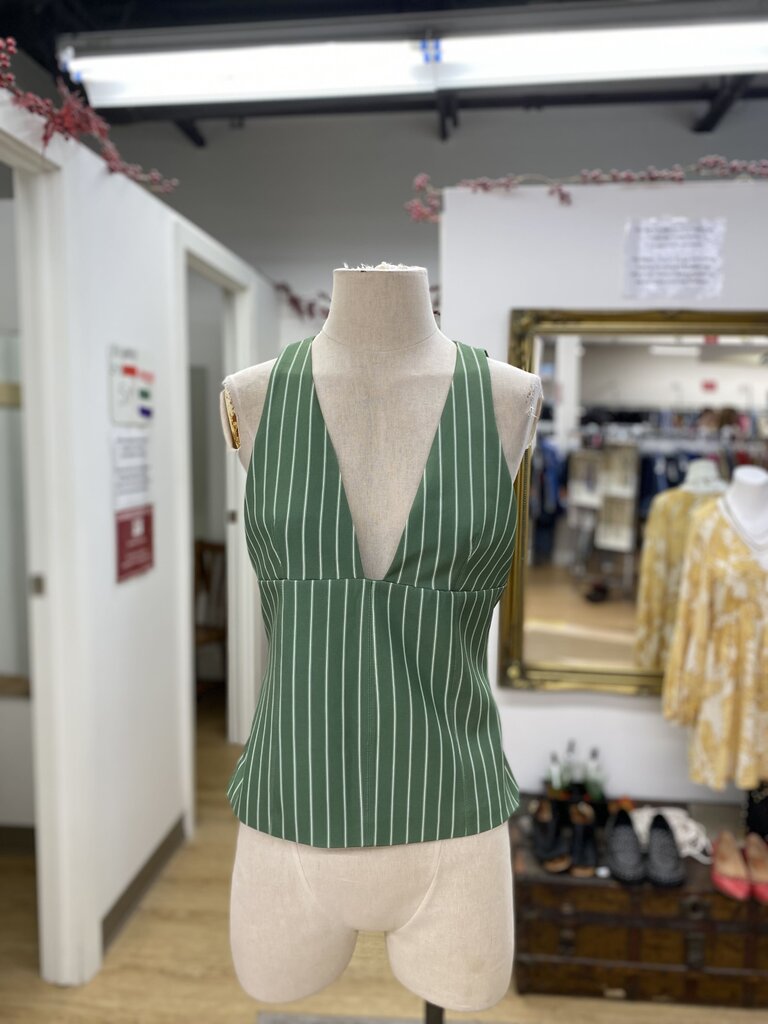 Zara striped top M