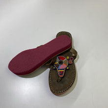 Load image into Gallery viewer, LaidBack London handmade beaded sandals 37
