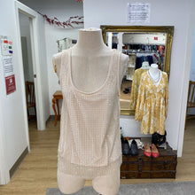 Load image into Gallery viewer, Sunday in Brooklyn mesh/rhinestones overlay top S
