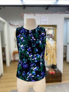 Calvin Klein floral top NWT S