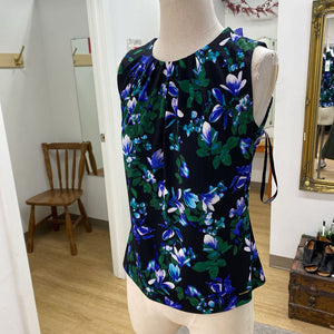 Calvin Klein floral top NWT S