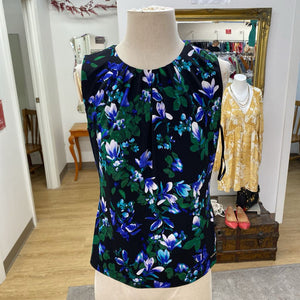 Calvin Klein floral top NWT S