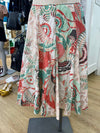 Elie Tahari silk/cotton skirt 12
