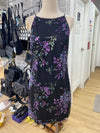 White House Black Market mesh/sequin overlay dress 8