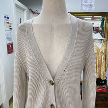 Load image into Gallery viewer, Banana Republic knit linen cardi M
