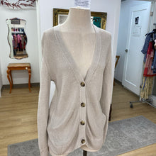 Load image into Gallery viewer, Banana Republic knit linen cardi M
