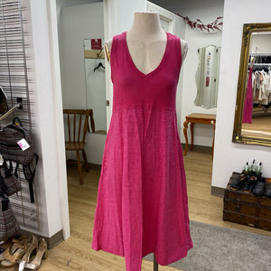 Melanie Lyne ribbed/linen blend dress S