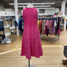 Load image into Gallery viewer, Melanie Lyne ribbed/linen blend dress S
