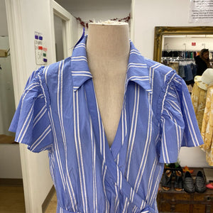 Cinq à Sept faux wrap dress 14 NWT