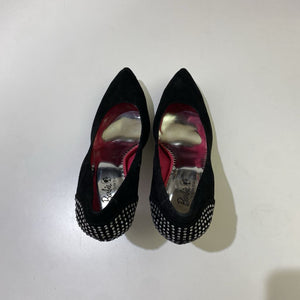 Town Shoes x Barbie suede heels 8