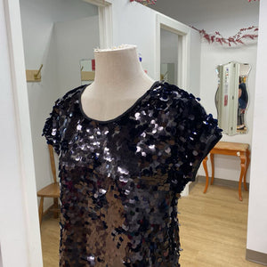 Armani Exchange sequin top M NWT