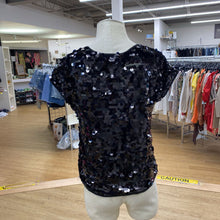 Load image into Gallery viewer, Armani Exchange sequin top M NWT
