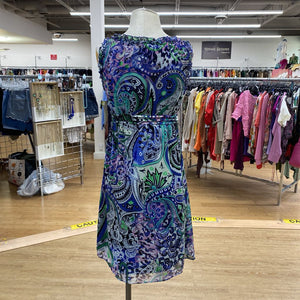Lapis paisley dress NWT M
