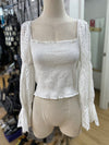 Dynamite eyelet top M