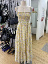 Load image into Gallery viewer, Dynamite metallic thread maxi dress XS
