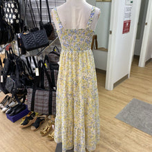 Load image into Gallery viewer, Dynamite metallic thread maxi dress XS
