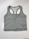 TNA waffle knit crop top XS