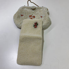 Load image into Gallery viewer, Vintage Made in France beaded evening bag w matching wallet
