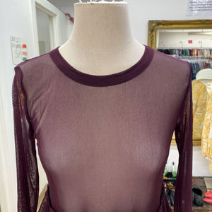 Out from Under sheer mesh top S
