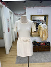 Club Monaco Belted Scoopneck dress NWT 00P