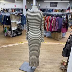 Pieces knit ribbed maxi dress XL